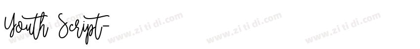 Youth Script字体转换